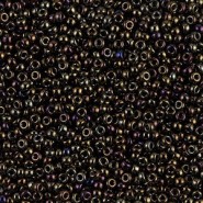 Miyuki rocailles Perlen 11/0 - Metallic brown iris 11-458